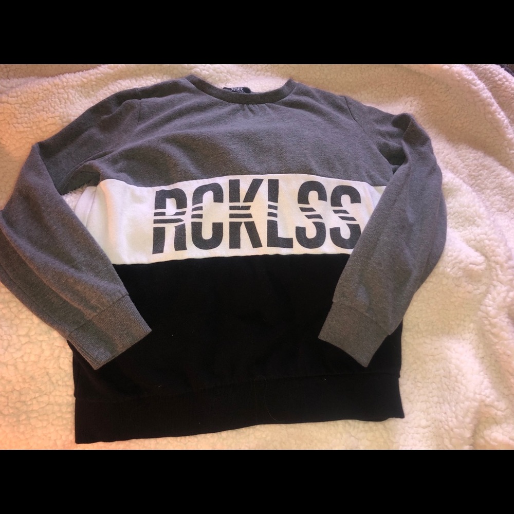 Young and Reckless crew neck